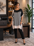 Monochrome Muse Luxe Tunic