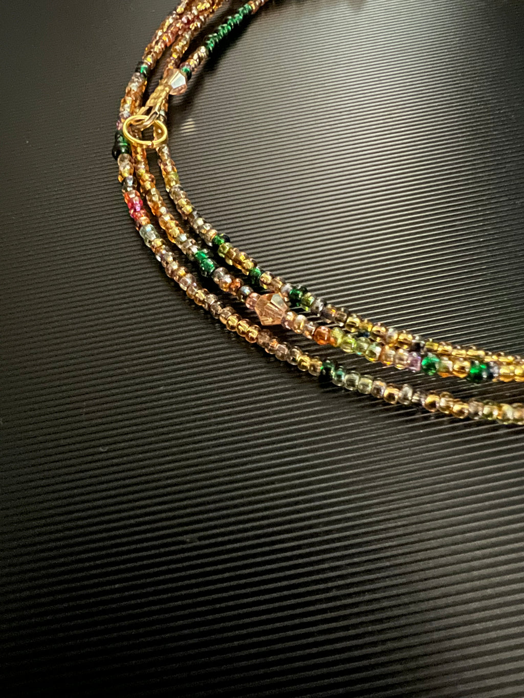 Golden Abundance Waist Beads 44inches