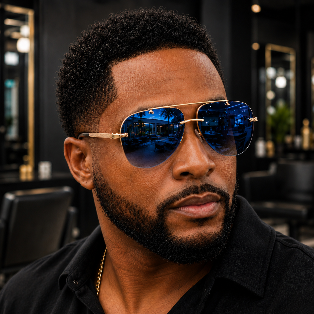 Sapphire Luxe Aviators