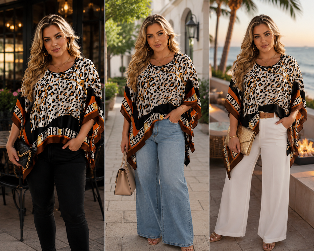 Savanna Luxe Poncho