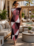 Rose Quartz Luxe Curve Dress