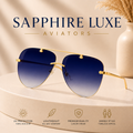 Sapphire Luxe Aviators
