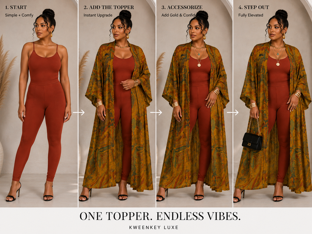 Golden Ember Luxe Topper