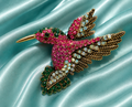 Emerald  Fuchsia Hues 
Hummingbird