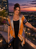 Golden Stirrup Luxe Duster Shawl
