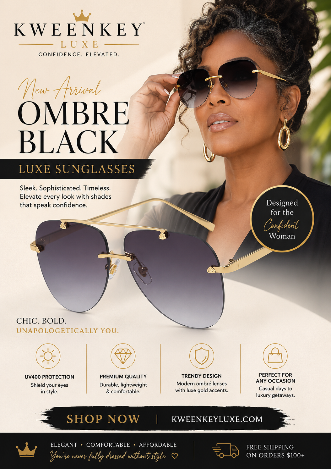 Ombré Black